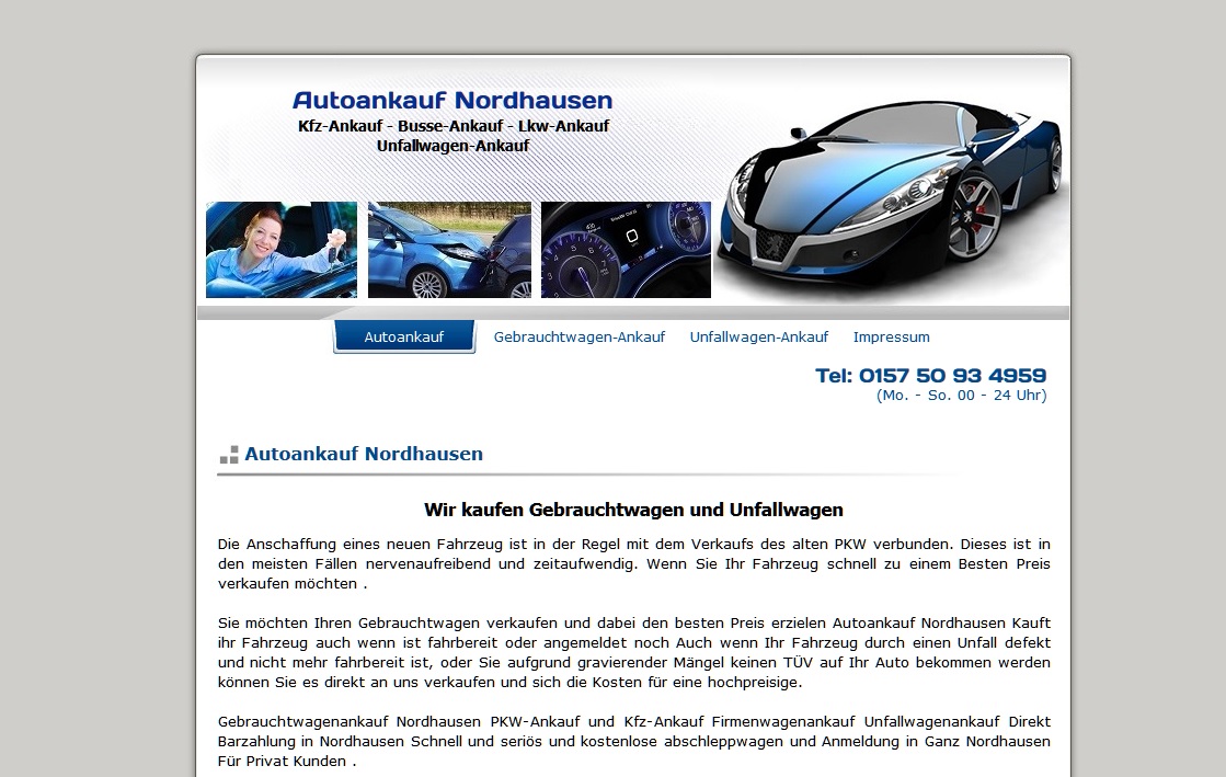 autoankauf nordhausen kauft ihr fahrzeug zu faire preisen Autoankauf Nordhausen kauft ihr Fahrzeug zu faire Preisen